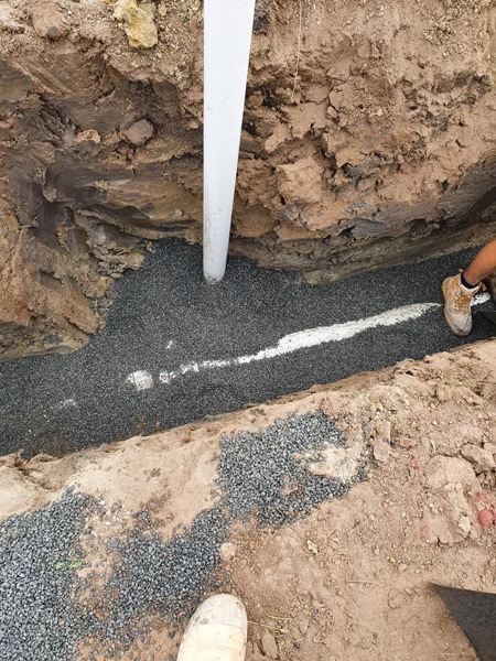 Real plumbing work by JAK Plumbing Services in North West Tasmania