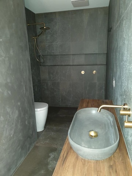Real plumbing work by JAK Plumbing Services in North West Tasmania