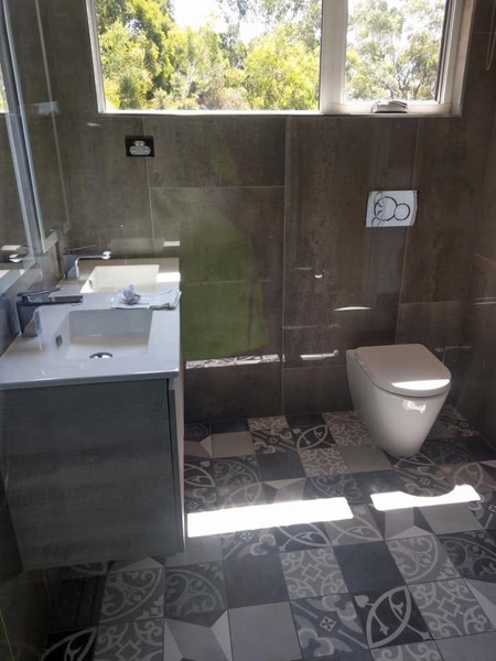 Real plumbing work by JAK Plumbing Services in North West Tasmania