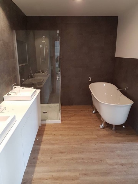 Real plumbing work by JAK Plumbing Services in North West Tasmania
